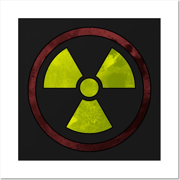 Radioactive Symbol Wall Art by Rebellion10